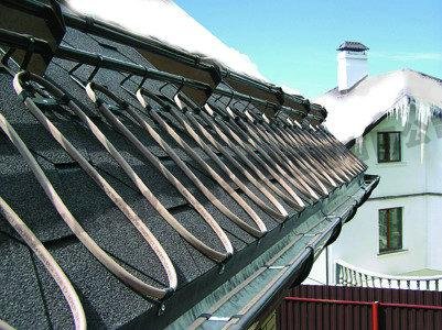 电伴热带(电缆)屋顶和天沟融雪融冰系统